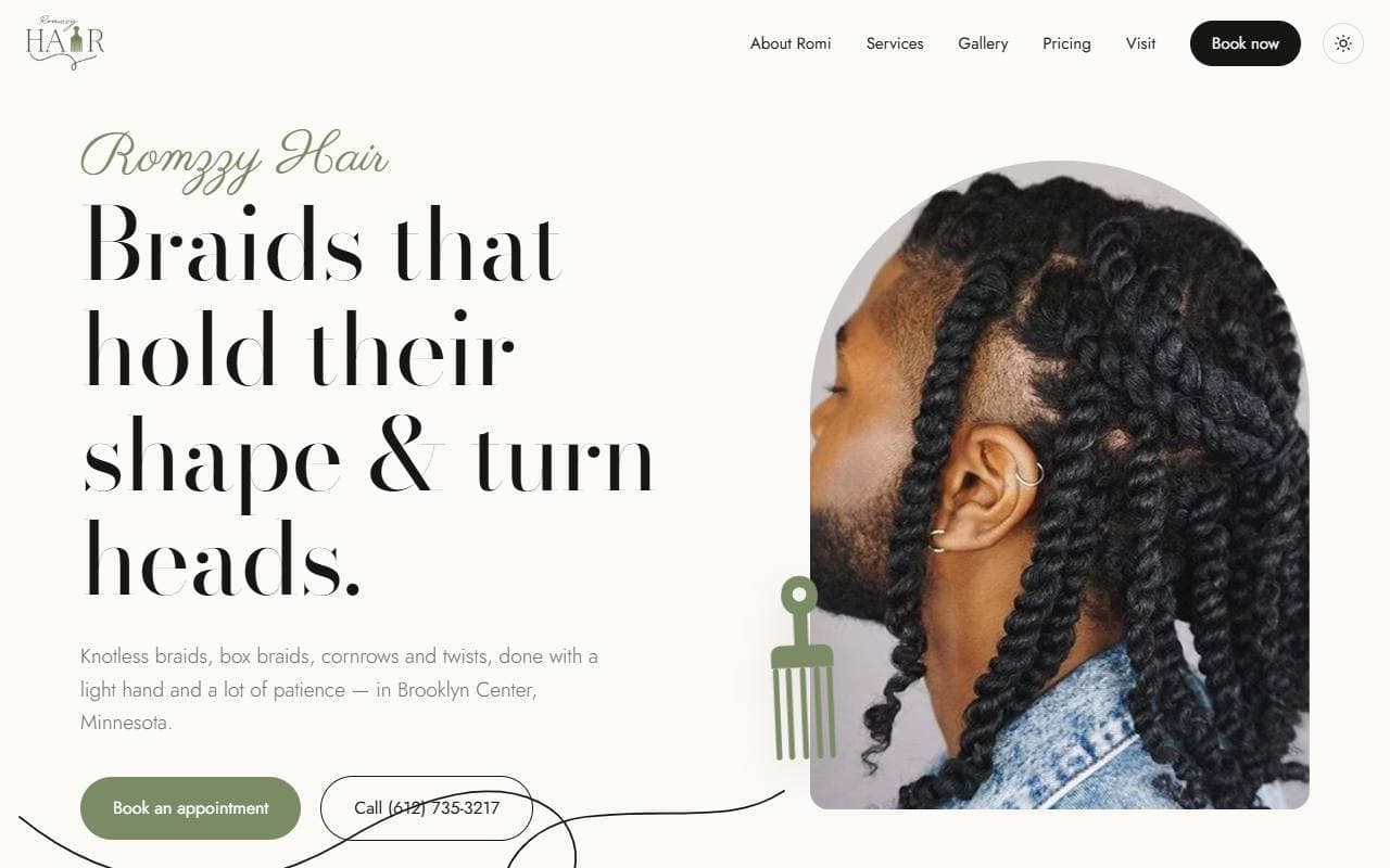The Romzzy design on Sotera