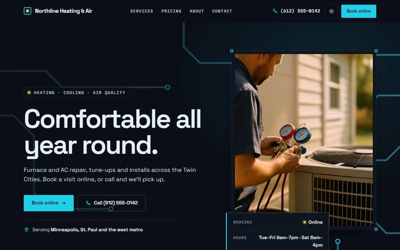 The Voltline design on Sotera