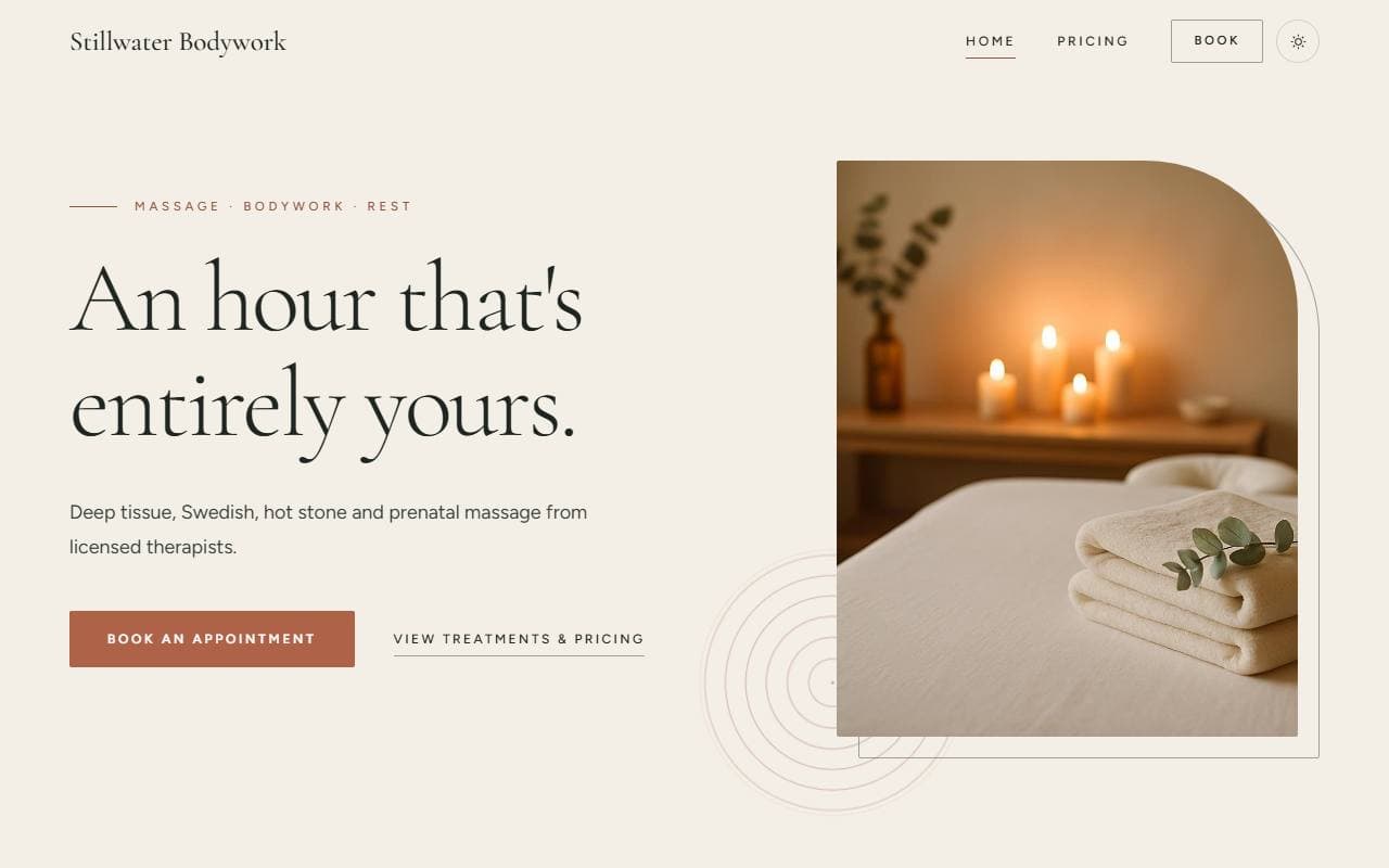 The Stillwater design on Sotera